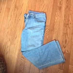 Banana Republic Bootcut Light wash 34x32